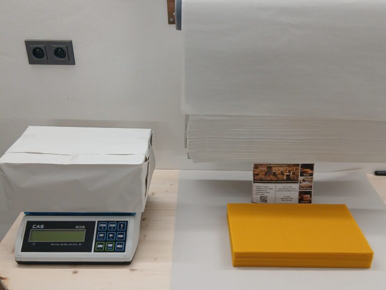 Mezistěny - vážení